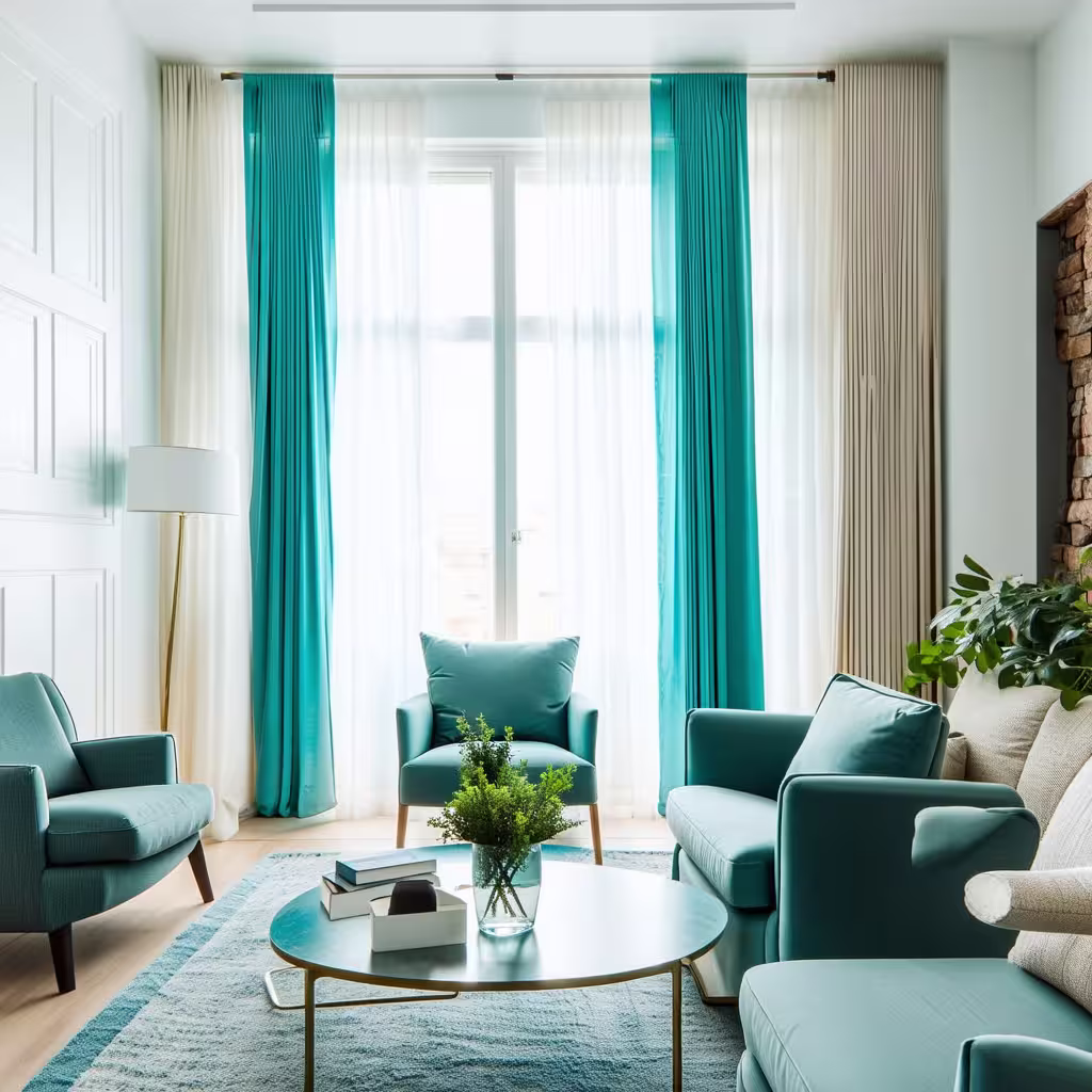 Colore Verde Acqua nel Interior Design