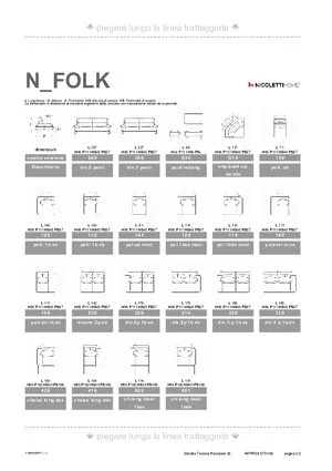 Catalogo dimensioni FOLK in formato PDF 
