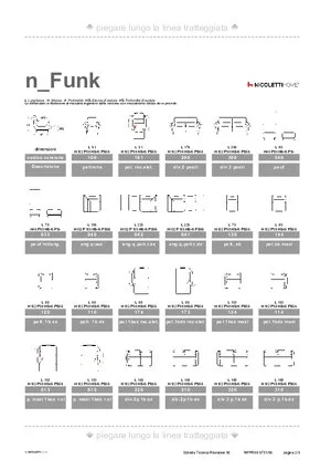 Catalogo dimensioni FUNK in formato PDF 