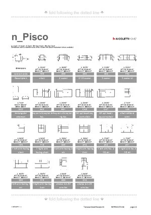 Catalogo dimensioni PISCO in formato PDF 