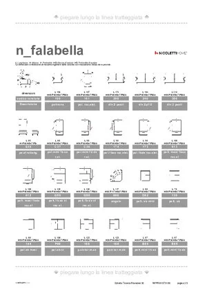 Catalogo dimensioni SOUL in formato PDF 