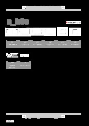 Catalogo dimensioni TRES in formato PDF 