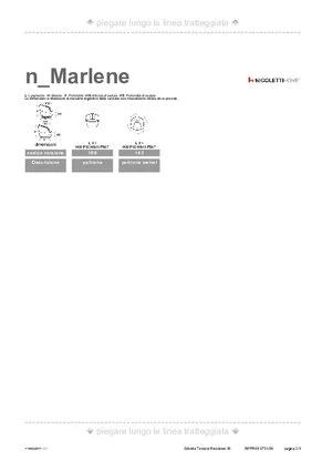 Catalogo dimensioni MARLENE in formato PDF 