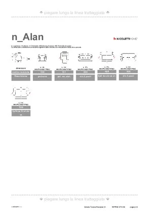Catalogo dimensioni ALAN in formato PDF 