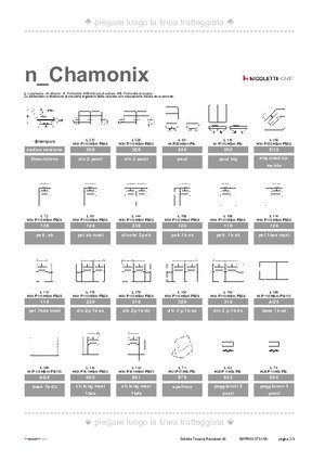 Catalogo Dimensioni Chamonix in formato PDF 