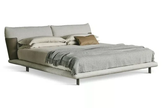 Letto matrimoniale in tessuto - BLEND BED di Bonaldo | Zona notte