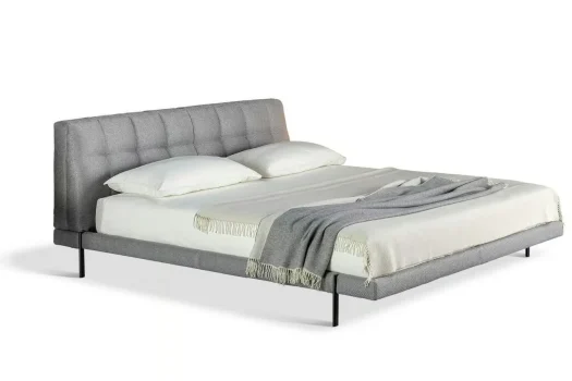 Letto imbottito matrimoniale in tessuto - JAMES di Bonaldo | Zona notte