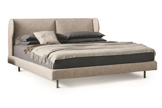 Letto matrimoniale in tessuto - RIVER di Bonaldo | Zona notte