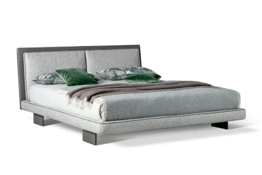  Letto matrimoniale in tessuto e pelle - TARA di Bonaldo | Zona notte