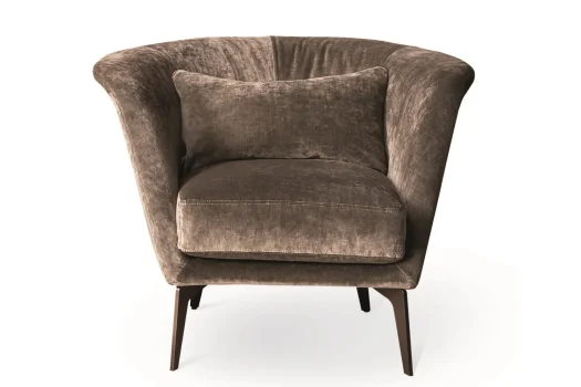  Poltrona in tessuto con braccioli - LOVY ARMCHAIR LOW di Bonaldo | Divani e poltrone